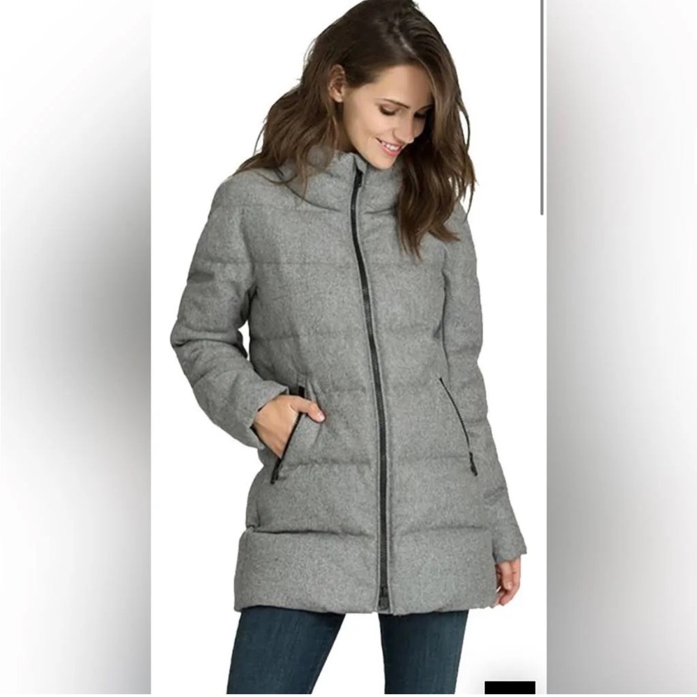 Aether Chelsea Puffer Size Small Wool Blend